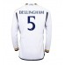 Real Madrid Jude Bellingham #5 Voetbalkleding Thuisshirt 2023-24 Lange Mouwen